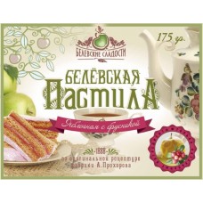 Белевская пастила с брусникой